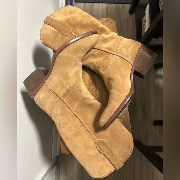 EUC Rag & Bone suede cowboy boot size 41 - Picture 3 of 8